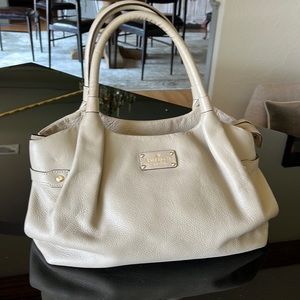 Taupe Kate Spade handbag